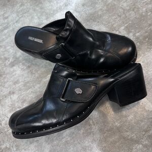 Harley-Davidson Leather Mules